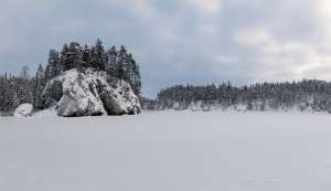 Nordic panorama: In a cubicle
