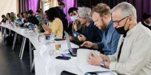 B2B Doc Launch Pad Pitching sees 12 film projects pitched representing the Baltic and Black Sea region