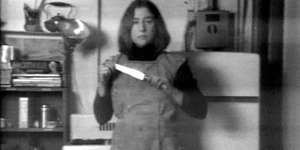Semiotics of the Kitchen, a film by Martha Rosler
