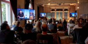 The pitching sessions of the Baltic Sea Forum 203