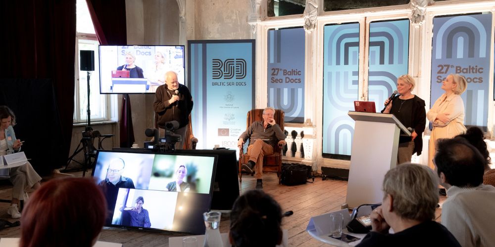 an image from the 2023 Baltics Sea Forum for Documentaries