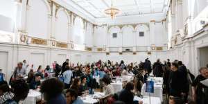 The hall of the CPH:DOX CPH:FORUM event