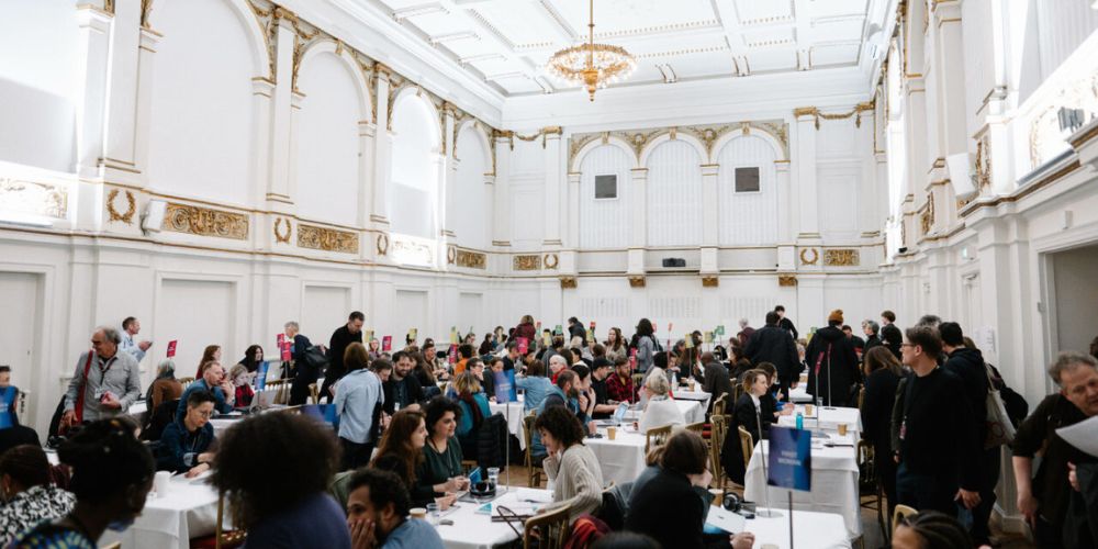 The hall of the CPH:DOX CPH:FORUM event