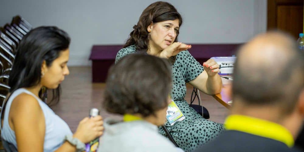 Irena Taskovski teaching at Taskovski Training