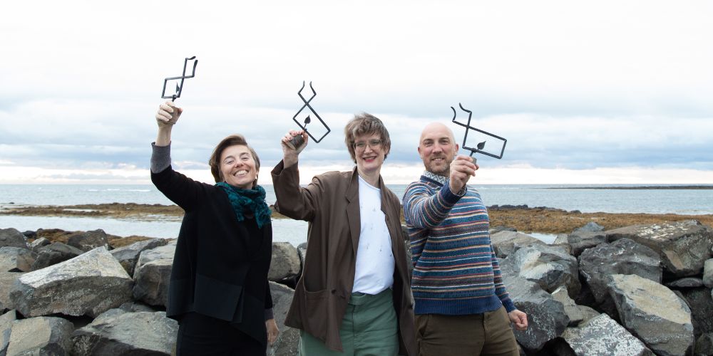 three winners of icedocs festival 2024