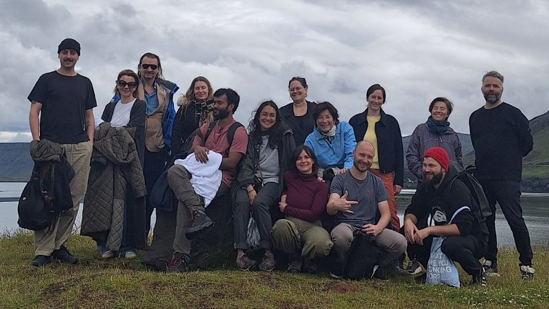 the group of guests at icedocs festival 2024