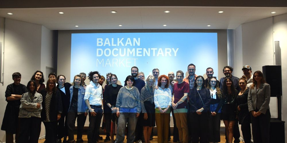 The participants of the Balkan Watchers documentary workshop