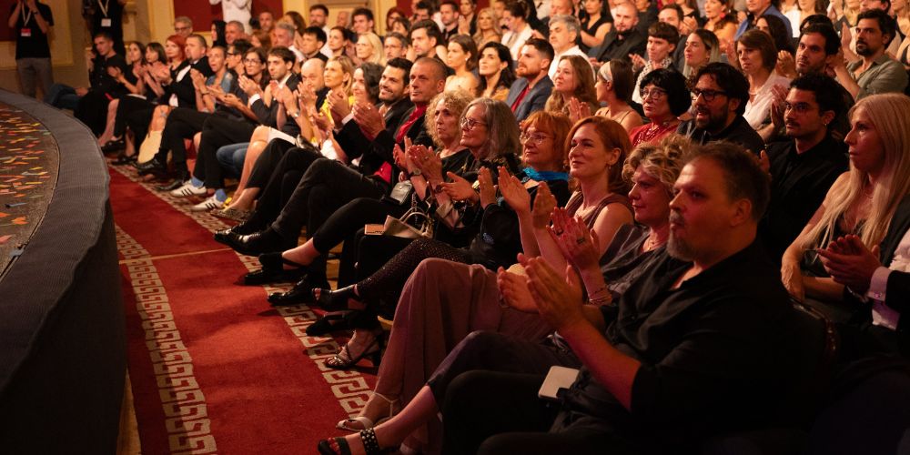 The crowd at the Sarajevo Film Festival award ceremony