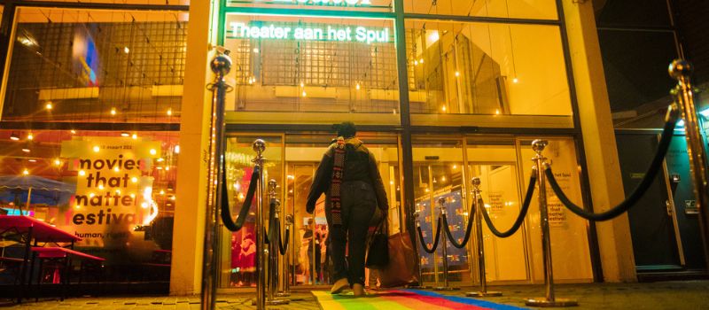 the front of The Hague's Het Nationale Theaterr